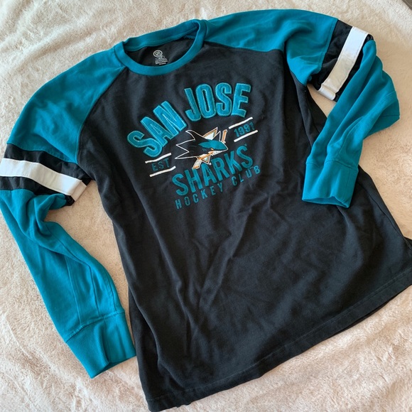 NHL Other - San Jose Sharks Jersey Style Shirt